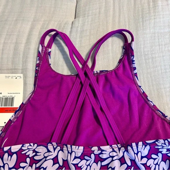 Nike Girls Bubble Letter Print Bikini NWT size Large - Picture 3 of 8